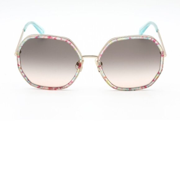 Kate Spade Sunglasses, Nicola multicolor frame gray lenses brand new in case - Picture 15 of 15